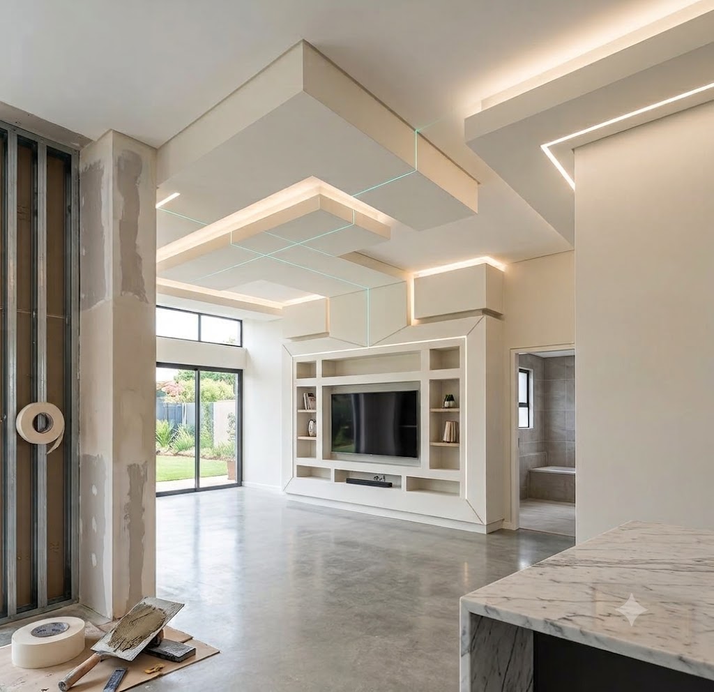 Professional drywalling by Easy Fit Interiors